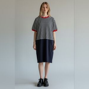 Vintage Collectibles Seattle Stripey Sweatshirt Dress
